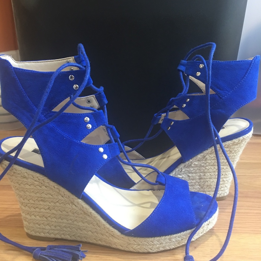 Wedged sandal